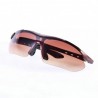 Deporte Ciclismo de bicicletas Bike Riding UV400 de protección Gafas de sol Gafas Goggle Marrón
