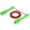 REIZ Cuerda de Saltar Comba Salto Regulable Fitness Ejercicio Deporte Verde Rojo