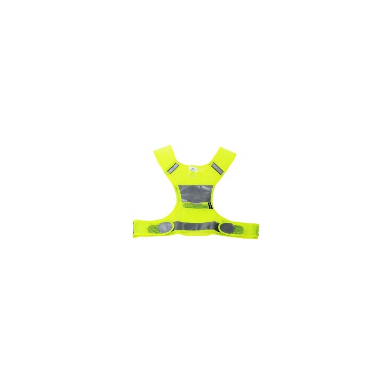 Salzmann 50019 Noche Ciclismo Riding Correr al aire libre Deportes de seguridad Chaleco reflectante - Amarillo