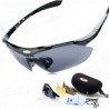 Lentes Deportivos graduables con micas intercambiables Robesbone -Negro