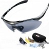 Lentes Deportivos graduables con micas intercambiables Robesbone -Negro