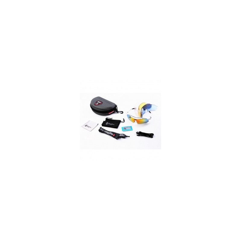 Lentes Deportivos Wolfbike Graduables -Blanco