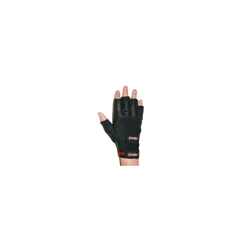Guantes para Pesas en Piel de Res con Doble Broche