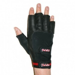 Guantes para Pesas en Piel de Res con Doble Broche