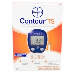 Glucómetro Bayer Contour TS -Azul