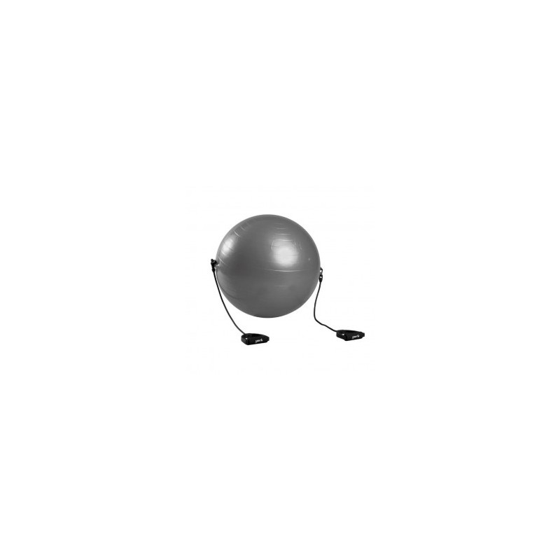 Pelota con Cuerdas Evolution BL-WS100V para Pilates y Yoga 65 cm