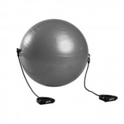 Pelota con Cuerdas Evolution BL-WS100V para Pilates y Yoga 65 cm