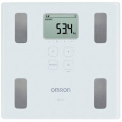 Báscula de Composición Corporal Omron HBF-214LA-Blanco