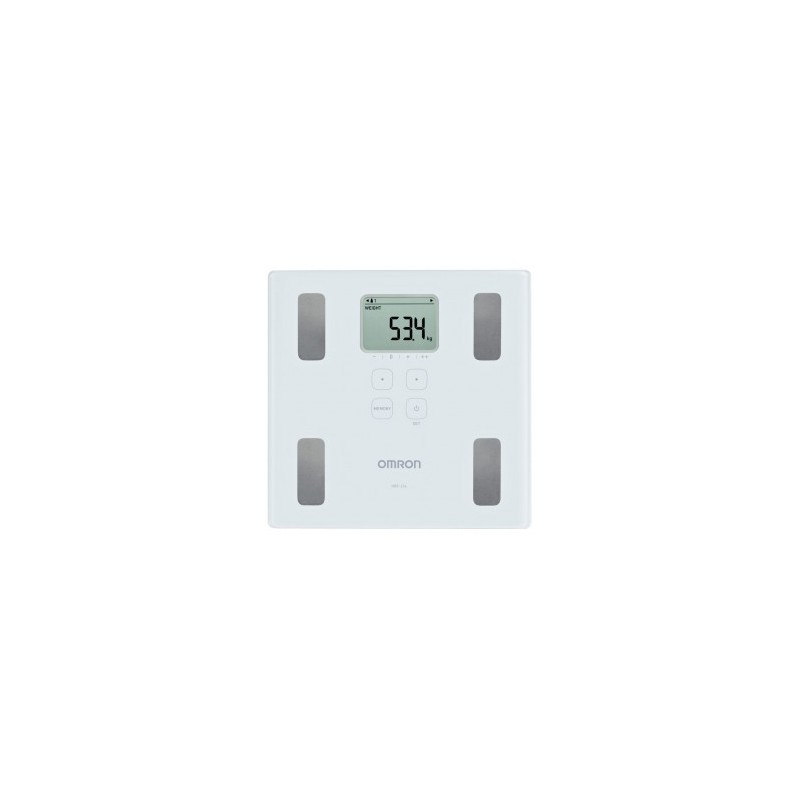 Báscula de Composición Corporal Omron HBF-214LA-Blanco