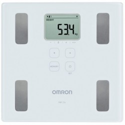 Báscula de Composición Corporal Omron HBF-214LA-Blanco