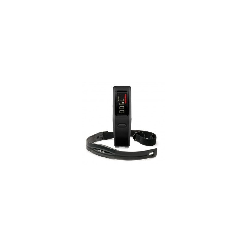 Medidor de Actividad VivoFit con Banda de Ritmo Cardíaco Garmin-Negro