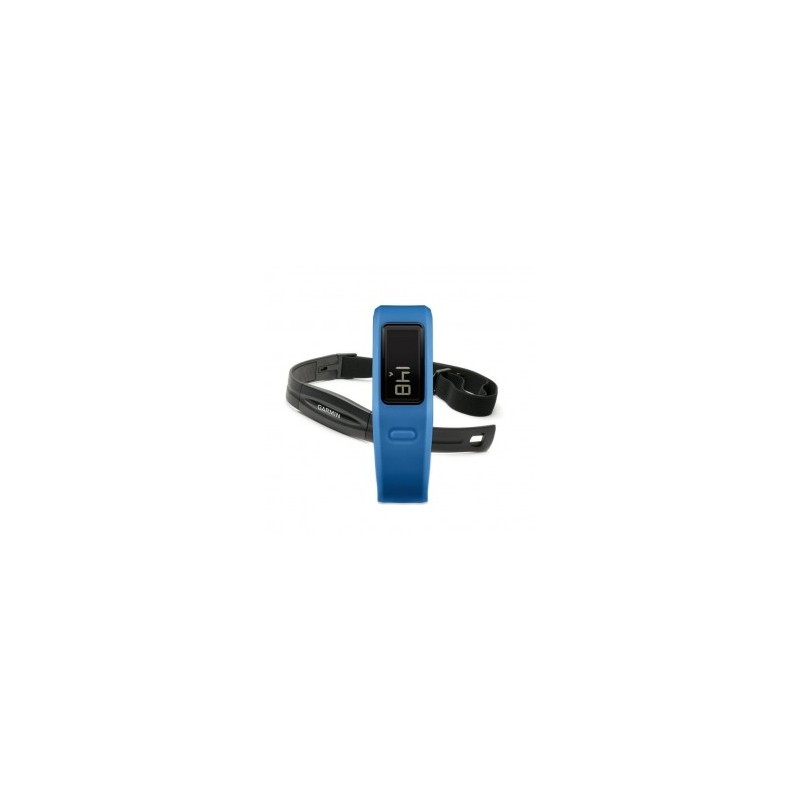Medidor de Actividad VivoFit con Banda de Ritmo Cardíaco Garmin-Azul