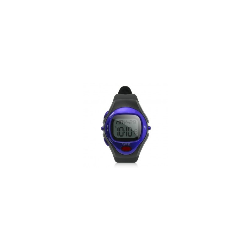 Reloj Deportivo Con Medidor De Pulso Y De Calorias-Azul