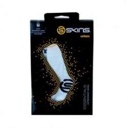 Calcetas deportivas de compresión Unisex Skins B59070927-Blanco