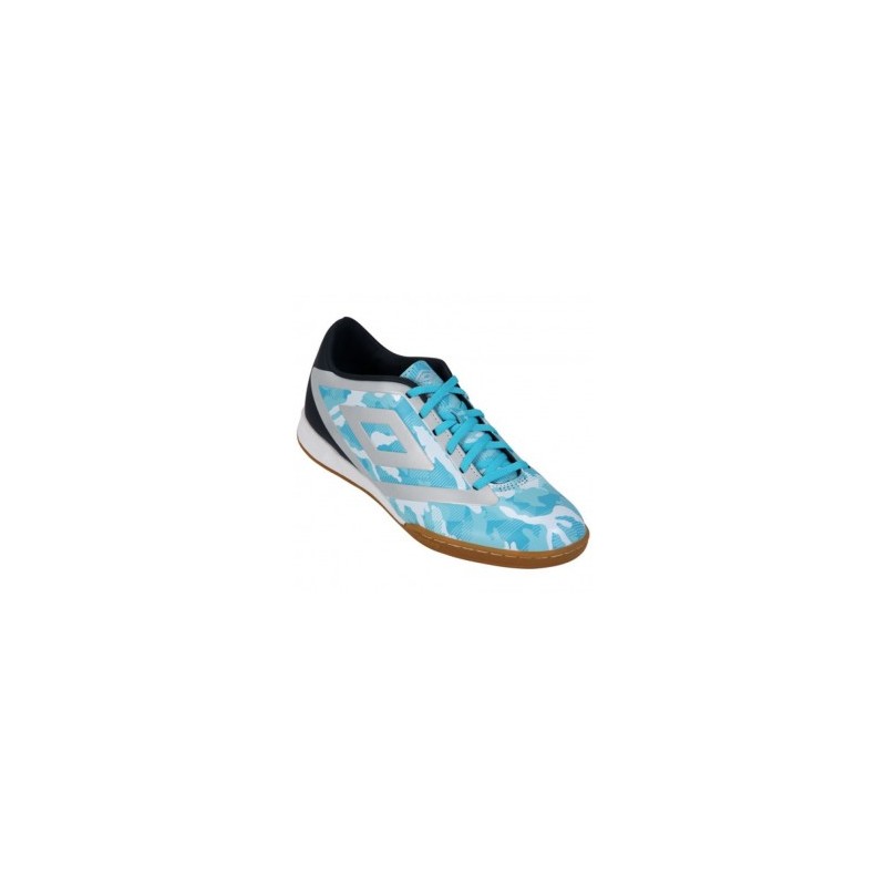 Tenis De Futbol Umbro Geo Flare Ic 30 - Azul Turquesa+Gris