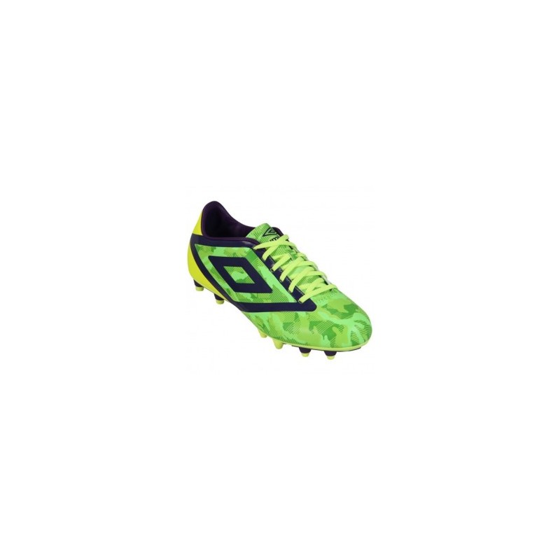 Tenis De Futbol Umbro Geo Flare Fg 30 - Verde+Morado