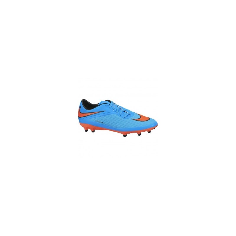 Tachon Nike Hypervenom Phelon FG - Azul con Naranja