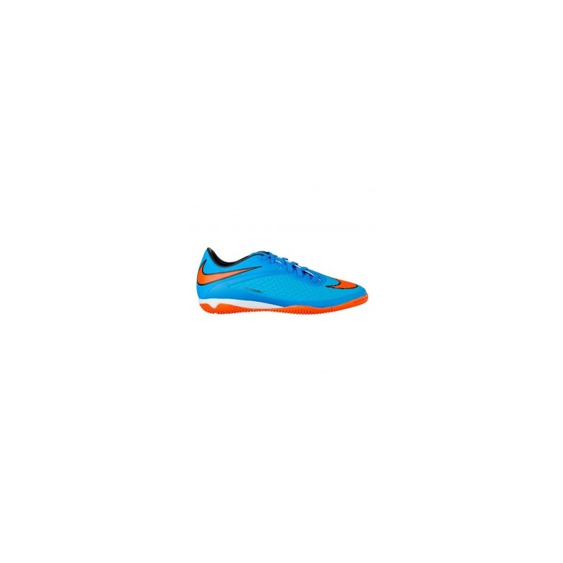 Tenis Nike Hypervenom Phelon IC - Azul con Naranja