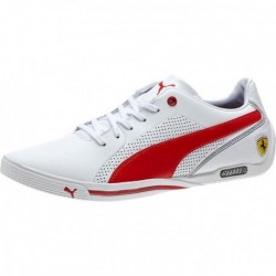 Tenis Puma Ferrari Selezione - Blanco con Rojo