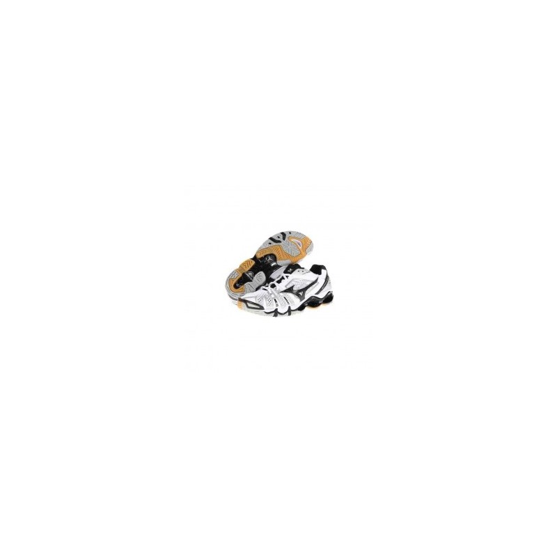 Tenis Mizuno Wave Tornado 8 Blanco/Negro 23.5