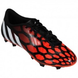 Tachones para Fútbol Adidas Predito Instinct FG para Caballero - Rojo + Negro