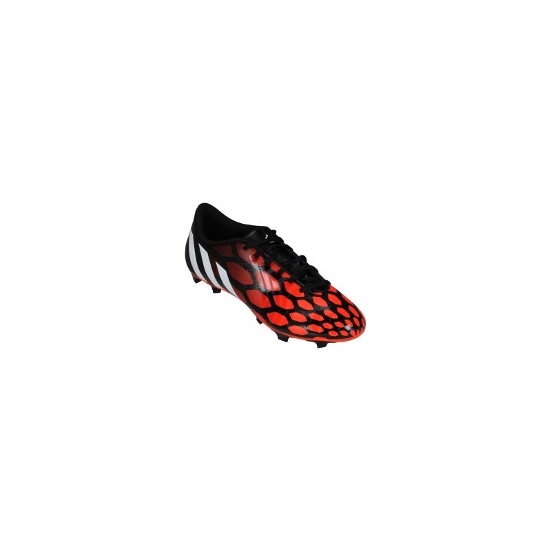 Tachones para Fútbol Adidas Predito Instinct FG para Caballero - Rojo + Negro