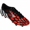Tachones para Fútbol Adidas Predito Instinct FG para Caballero - Rojo + Negro
