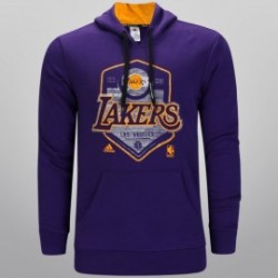 Sudadera de Basketball Adidas NBA GFX Team LA Lakers para Caballero - Púrpura