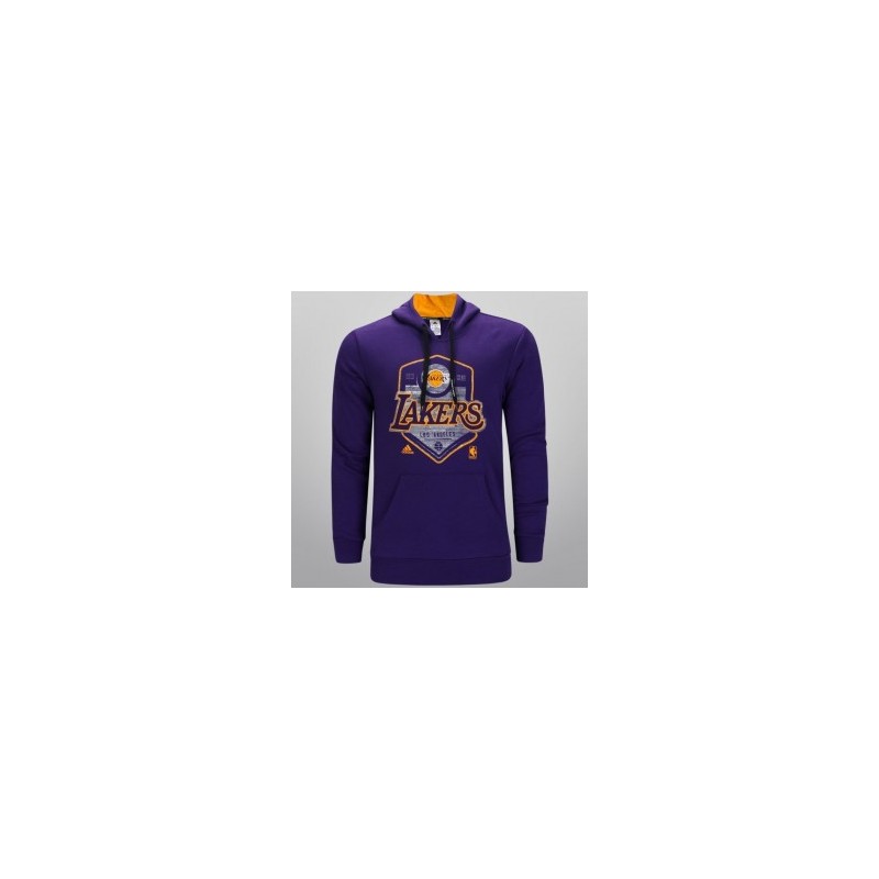 Sudadera de Basketball Adidas NBA GFX Team LA Lakers para Caballero - Púrpura