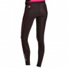 Pantalón SKINS B61063001FS-Negro con Rosa