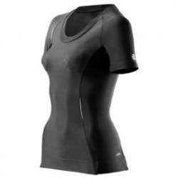 Top de compresión Manga Corta SKINS B61033004FXS-Negro