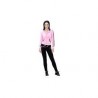 Pants Deportivo TSX Negro con Gris y Rosa Para Dama