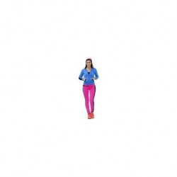 Pants Deportivo TSX Rosa con Azul y Negro Para Dama