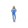Pants Deportivo TSX Azul con Amarillo Para Dama