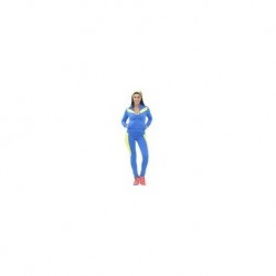 Pants Deportivo TSX Azul con Amarillo Para Dama