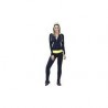 Pants Deportivo TSX Azul con Verde y Amarillo Para Dama