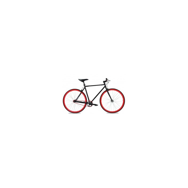 Modelo 016937 BICICLETA R.700 FIXIE TURBO ROJO/NEGRO