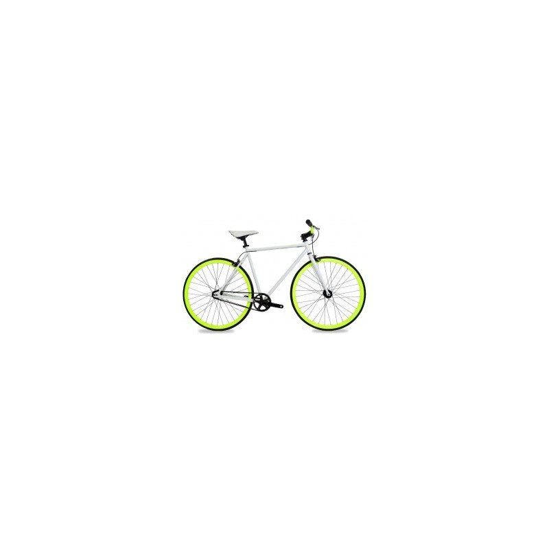 Modelo 016936 BICICLETA R.700 FIXIE TURBO BLANCO/FLUO