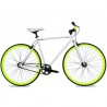 Modelo 016936 BICICLETA R.700 FIXIE TURBO BLANCO/FLUO