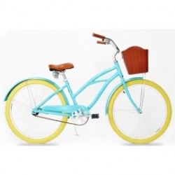 Modelo 008506 BICICLETA R.26 TURBO MALIBU W BLUE 2015
