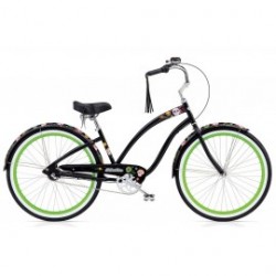 Modelo 167146 BICICLETA R.26 ELECTRA SUGAR SKULL CRUSIER 3 VELOCIDADES