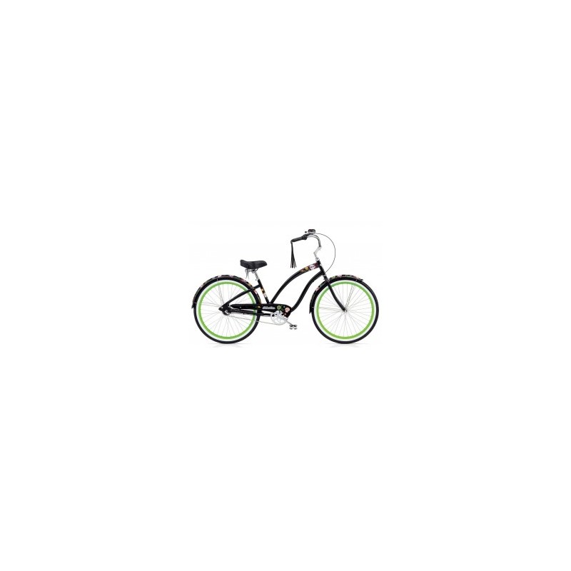 Modelo 167146 BICICLETA R.26 ELECTRA SUGAR SKULL CRUSIER 3 VELOCIDADES