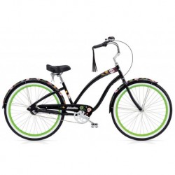 Modelo 167146 BICICLETA R.26 ELECTRA SUGAR SKULL CRUSIER 3 VELOCIDADES