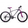 Modelo 128469 BICICLETA R.26 ALUBIKE XCW GRIS/MORADO SLITE SERIES