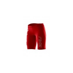 Short de Compresión 2XU Rojo (dama)