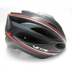 Casco Vital Aerus 101 Negro rojo