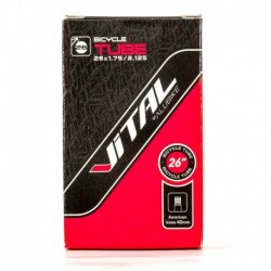 Cámara de aire Vital MTB 26 x 1.75 - 2.125 válvula americana