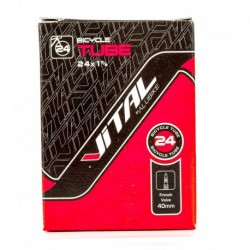 Cámara de Aire Vital RUTA  MTB TRI 24 x 1-38 Válvula Francesa