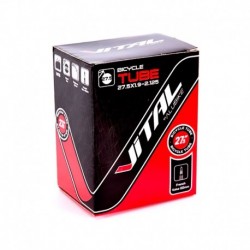Cámara de aire Vital MTB 27.5 x 1.9 - 2.125 válvula francesa