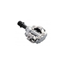 Pedales de MTB Shimano PD-M540 SPD Plata con placas